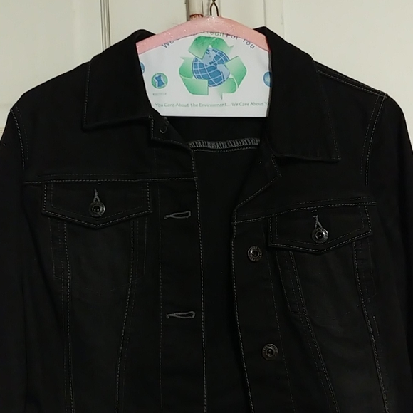 NY & Co black denim jacket - Picture 1 of 3